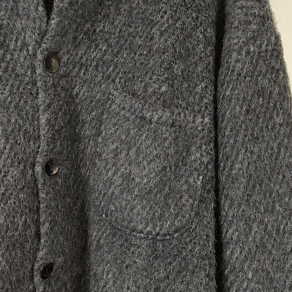 Peruvian Connection Button Down Sweater Jacket Alpaca Blend Size XL - Picture 6 of 14